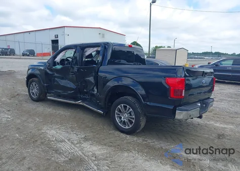 2018 Ford F-150 Lariat from USA, damaged, VIN 1FTEW1C52JFE35733
